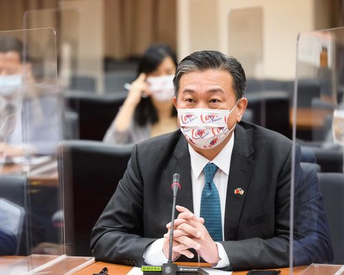 馬英九批蔡英文講「台灣」違憲 王定宇怒斥:不肖子