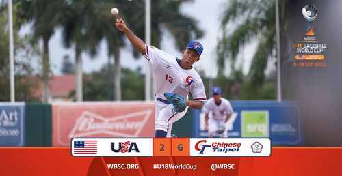 台灣又贏了！剛滿16歲的陽念希發威　U18棒球6比2擊敗奪冠大熱美國