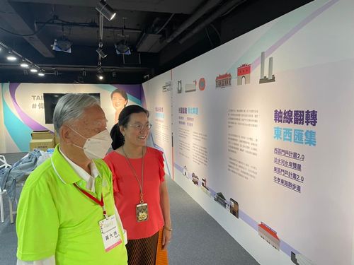 拔樁蔣萬安成功！藍營大老低調訪競總　黃珊珊：莫大鼓勵