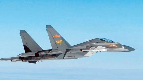 共軍25架次越海峽中線 還出動TB-001無人機偵查