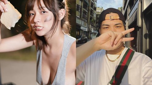 聖結石慘了! 喊「林襄最正」後「雙膝跪門外」求老婆息怒 網樓歪:頭頂有八塊肌