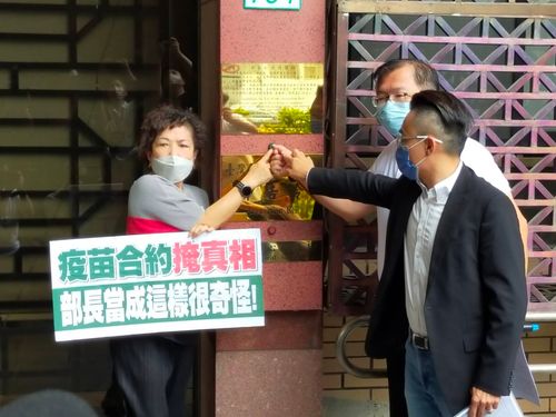 告了!國民黨團到北檢告發陳時中瀆職 喊話讓黑箱合約攤陽光下