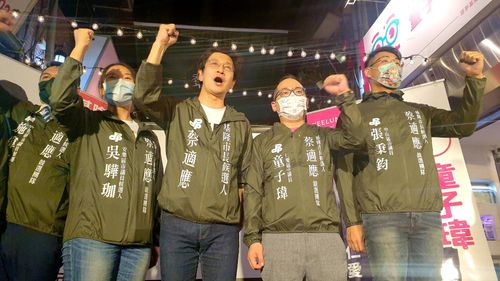 與在地市議員開講　蔡適應：全力推動基隆捷運等重大建設