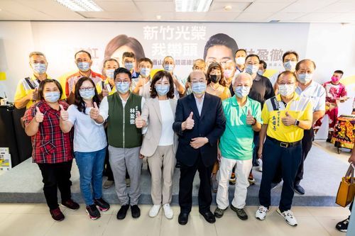 沈慧虹今成立香山競選總部　柯建銘站台宣示香山必勝
