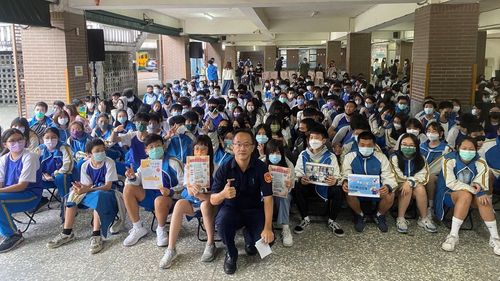 新北婦幼警前進校園 夯片《毒梟聖徒》入教材要你防詐反毒