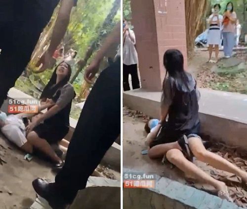 影片|捅刀子的閨蜜!正宮撲倒壓制小三 竟是孩子同班家長「歸me」