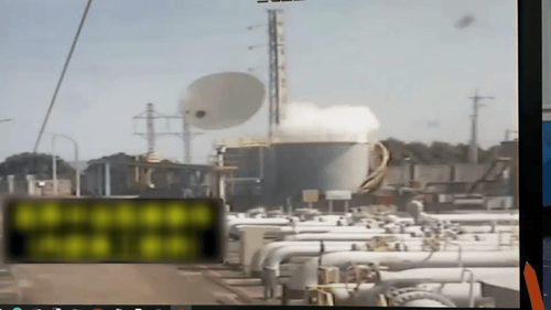 油槽恐怖氣爆影片!巨大鐵蓋如「血滴子」噴飛 中油證實在苗栗:禍首是牠們