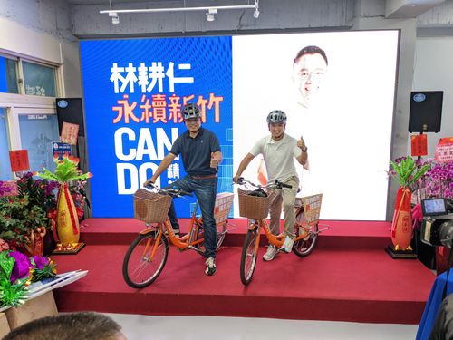 林耕仁提交通政見 推便利又省力E-bike緩解塞車
