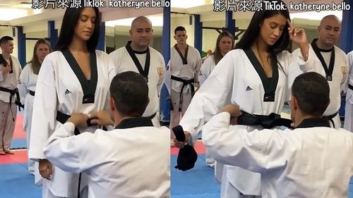 跆拳道教練「當眾脫美女腰帶」　原因曝光！網全驚：人不可貌相