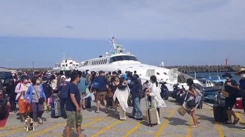 梅花颱風掃遊興 馬祖、蘭嶼海運全面停航