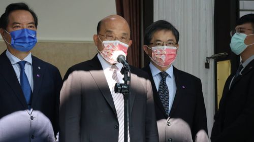 蘇貞昌再駁介入鏡電視申照案　直呼不要「扭曲、散布謠言」