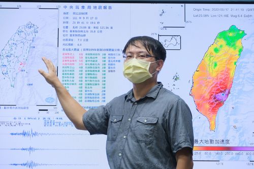 台東6.4強震|研判與中央山脈斷層有關 氣象局:餘震將持續1個月