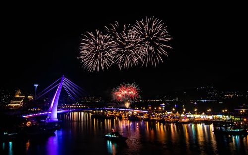 中秋節約一下!淡水漁人碼頭賞煙火秀 搭輕軌還能逛特色市集