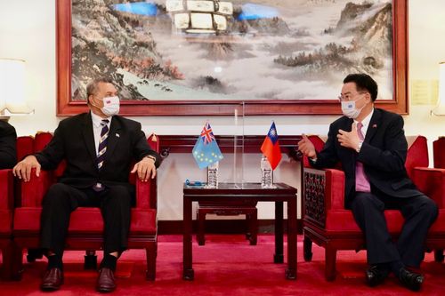 吐瓦魯總理伉儷率團訪台 將與我簽署聯合公報重申外交關係