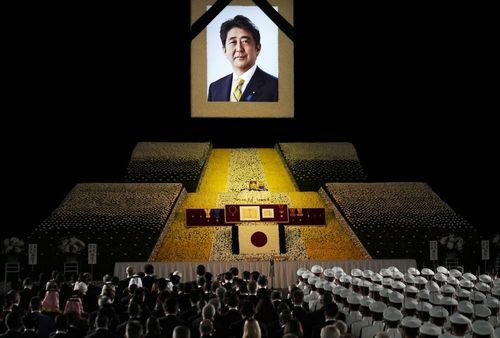 安倍國葬費用低於2.8億元台幣　日本政府：比預期少