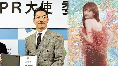 追隨林志玲兩邊飛 AKIRA任家鄉宣傳大使跟市長好麻吉