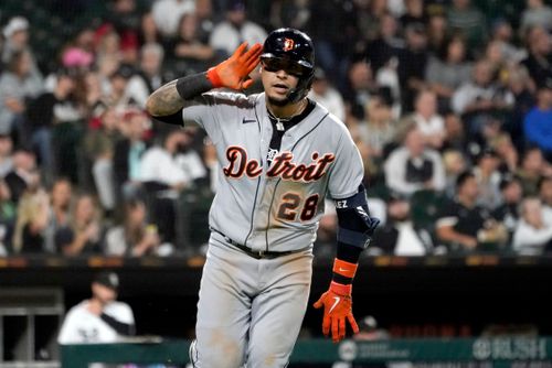 聽不到！老虎巴耶茲開轟　比手勢回應白襪球迷噓聲