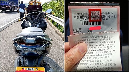 黃牌重機上台南國道 嗨騎20公里警攔停開罰