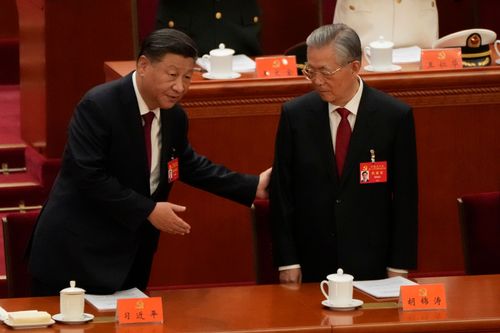 中共20大|96歲江澤民缺席 胡錦濤白髮現身