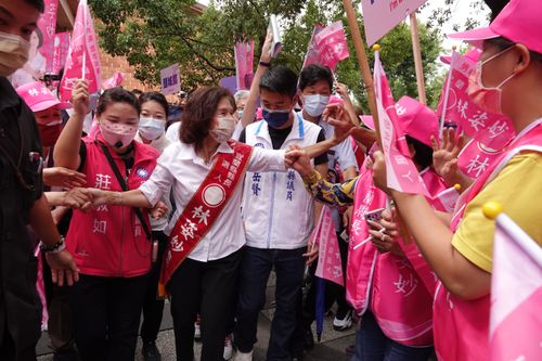 林姿妙3500位鄉親簇擁下登記參選　氣勢超強！盼續幸福縣政