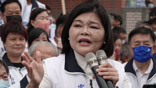 張麗善登記競選連任　盼雲林繼續上場轉型科技城
