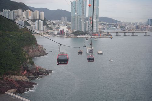 韓國自由行|釜山松島海上纜車 透明車廂挑戰視覺神經