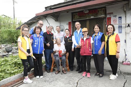 百歲人瑞成918地震受災戶　花蓮縣府頒發萬元重陽禮金慰問