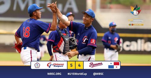 延長賽險勝巴拿馬 U15台灣隊挺進季軍賽