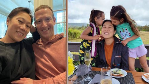 薩克柏撫摸老婆肚子!逾百萬人讚翻了 宣布喜訊將迎第3千金