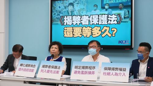 宣明智砸1千萬推揭弊沒人敢出聲　國民黨團籲立法保護吹哨者