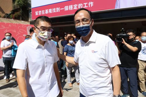 苗栗藍營分裂！徐耀昌站台挺鍾東錦　朱立倫：會持續溝通