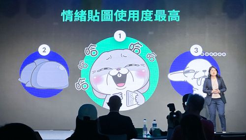 LINE熱門貼圖前三名　走「躺平無奈風」