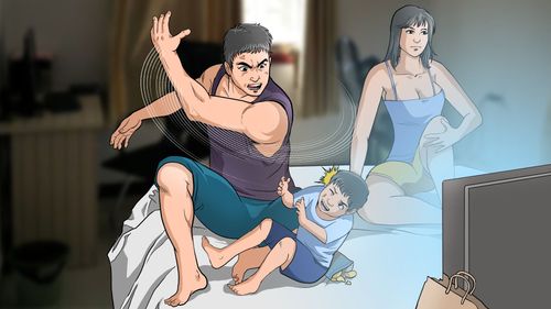 小六童躲棉被偷玩手機 被媽媽男友痛毆滿身傷!法官判他要去關