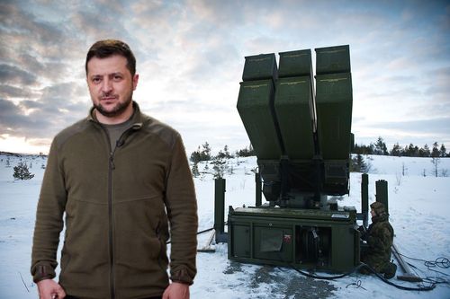 澤連斯基:收到美援NASAMS防空系統