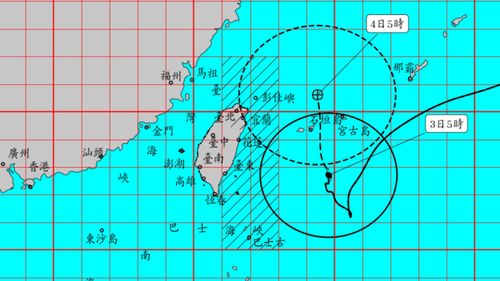 軒嵐諾已發陸警!新北宜基警戒 暴風圈擴大將「滿血回歸強颱」