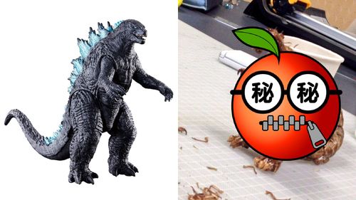 辣男人太狠!SSR級「蟑螂」哥吉拉公仔 不怕老婆送走它