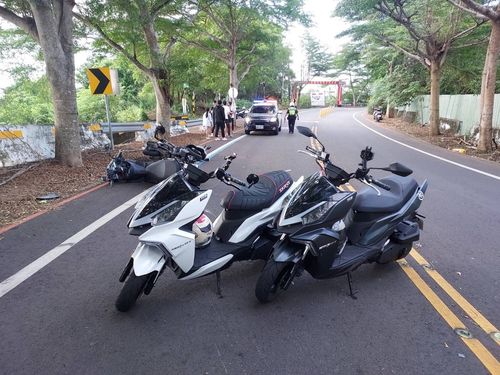 為閃浪浪犁田進對向 彰139縣道4機車撞一團2傷