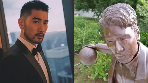 高以翔逝世3周年前紀念銅像落成 父母友人持白玫瑰緬懷