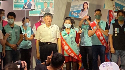 柯文哲為民眾黨站台　諷基隆捷運沒人要蓋「不要變騙局」