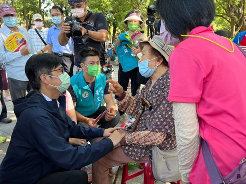 被马英九重轰「假暖男」 陈其迈:这是选举语言
