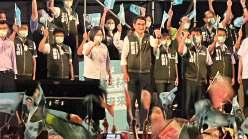 蔡英文五訪雲林展收復決心 虎尾湧5000人熱情喊凍蒜