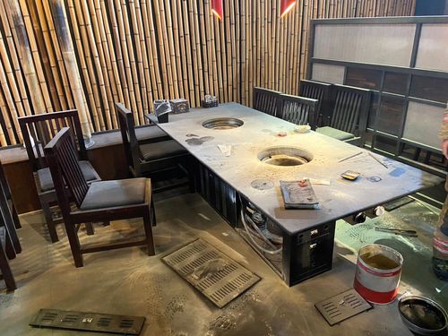 吃芭比Q真的芭比Q了! 台南燒肉店火警70客緊急疏散