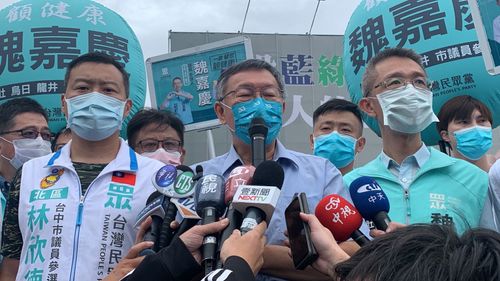 「心繫台北」雨炸災情 柯文哲台中輔選STOP今晚返北