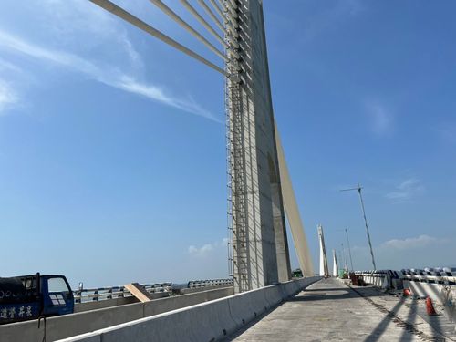 长跨距「金门大桥」最后完工 高公局:第三阶段履勘就能通车