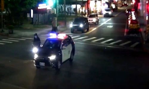 汐止婦羊水破了急臨盆 警急開道護送到院順產