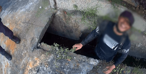 尷尬了!逃逸移工被抓通緝妻探夫 警買3送1