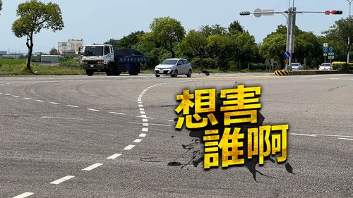 獨家｜標線捨直取彎！《壹蘋》實測險撞　老司機「練S型很可以」