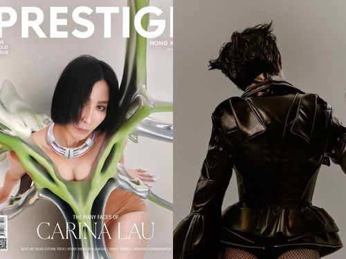 56歲劉嘉玲破尺度放送性感曲線 丁字褲搭黑絲網襪辣露屁股蛋