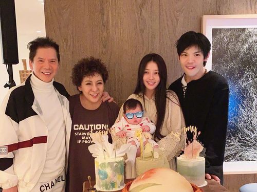 郭碧婷「有錢有兒女臭老公遠離」惹羨慕 向太點讚被虧:對兒子有自知之明