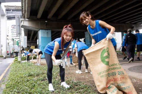 香香小龍女守護市容做公益 Panasonic「台北城市系列講堂」超Fun